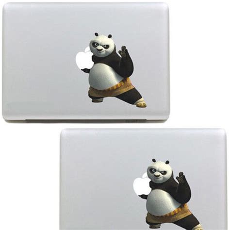 B Kung Fu Panda Sticker For Apple Macbook Pro Air 15 Skin Decal