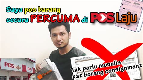 Poslaju hotline of pos malaysia too. Pos Barang Guna Pos Laju Secara Percuma (Free) dan Pos ...
