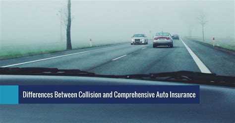 Differences in Collision and Comprehensive Auto Insurance