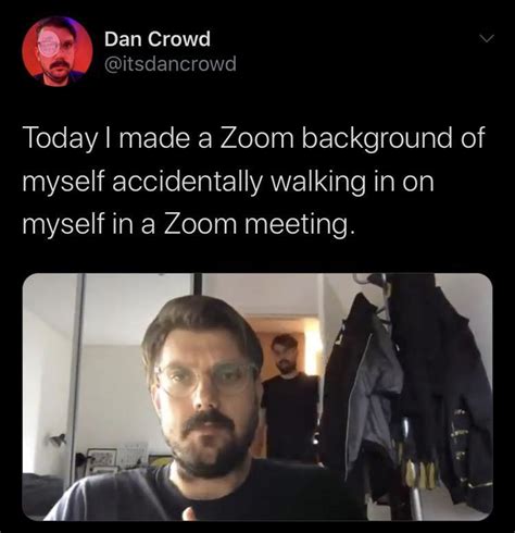 Click through the photos above for zoom fails, memes. Zoom Meeting Background Images Meme - 52 Funny Zoom Backgrounds To Try Rn Because We All Need A ...