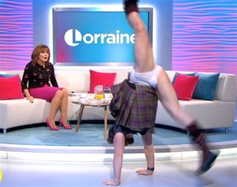 Lorraine Kelly Gets An Eye Full As Yoga Instructor Wishes Her Happy