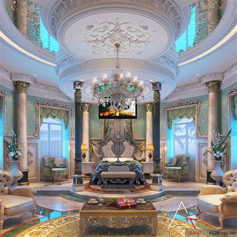 Villa Naser El Kabisy On Behance Luxury Bedroom Master Royal Bedroom