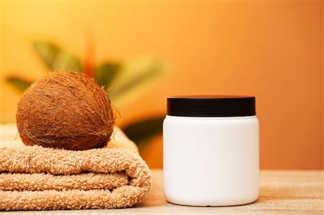 Premium Photo Natural Organic Coconut Cream For Skin Care