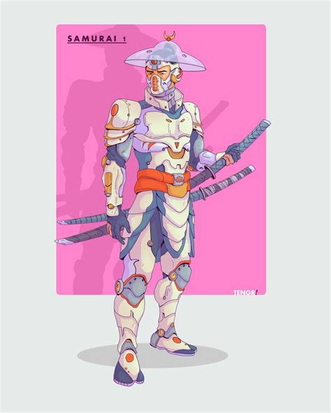 Artstation Samurai Vs Shinobi Character Design Concept Art