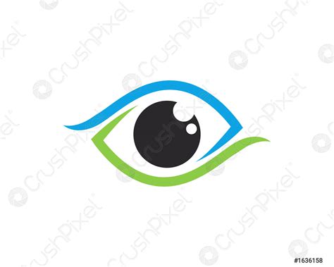Eye Logo Vector Stock Vector 1636158 Crushpixel