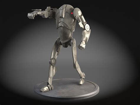 Star Wars B2 Battle Droid 3D model rigged | CGTrader