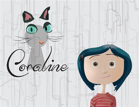 Coraline jones es una pequeña niña de 11 años muy alegre y aventurera en su vida. Coraline characters on Behance