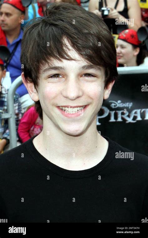 Zachary Gordon At The Premiere Of Pirates Of The Caribbean On Stranger