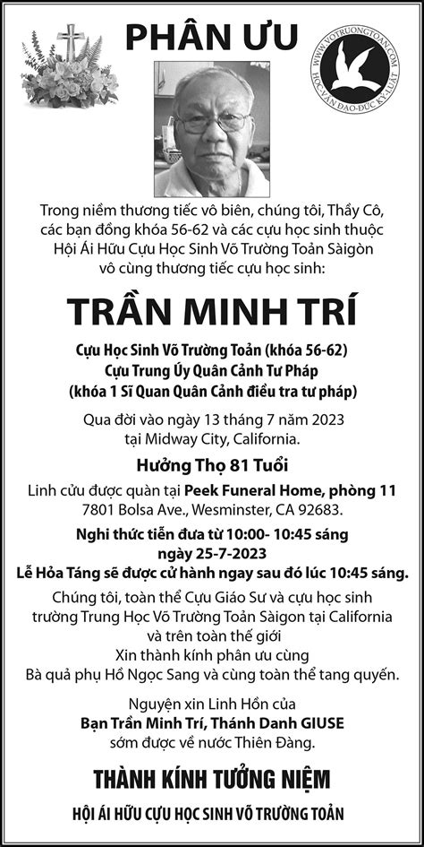 Ông Trần Minh Trí Nguoi Viet Online