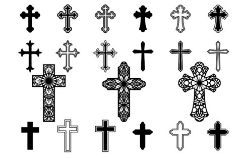 Cross Svg Crosses Clipart Christian Svg Files Graphic By Yulnniya