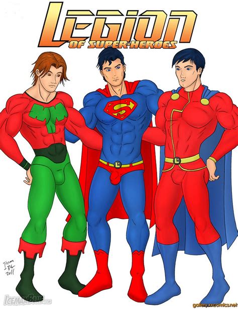 Legion Of Super Heroes Icemanblue Parody Porn Cartoon Comics