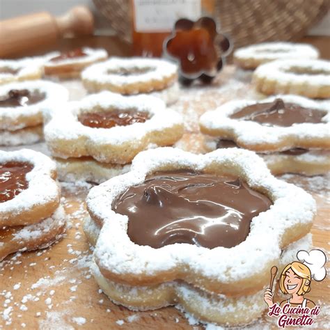 Ricetta Occhi Di Bue Morbidi - Biscotti Occhio Di Bue ...
