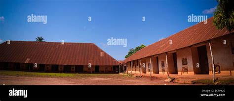 View To Royal Palaces Of Abomey Benin Stock Photo Alamy