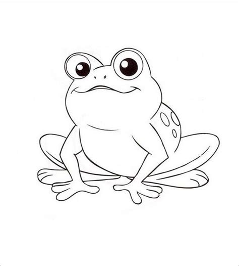 Frog Template Animal Templates Free And Premium Templates