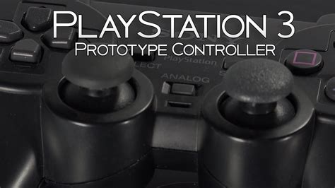 Playstation 3 Prototype Controller Not The Boomerang Youtube