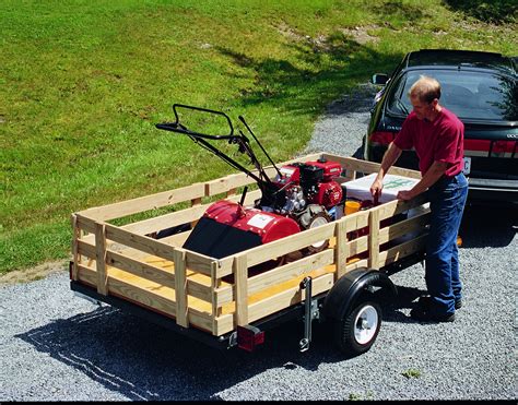 How To Build A Utility Trailer From A Kit 4 Steps With Pictures