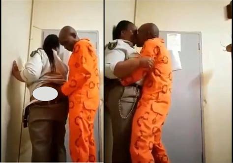 Female Prison Warder Caught Having Unprotected S3x With Male Inmate 18