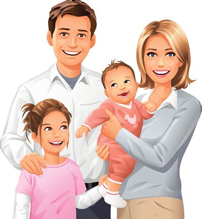 You can use them for free. Family Of Four Stock Illustration - Download Image Now ...