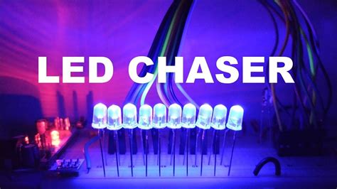 Led Chaser With Only 4017 Youtube