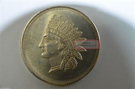 One Ounce 1 Oz 999 Fine Troy Silver Liberty Indian Head Dollar Coin