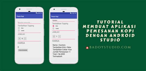 Membuat Aplikasi Penjualan Dengan Android Studio Guru Paud