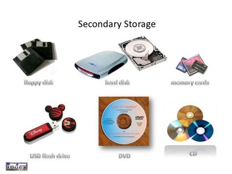 To access the data stored in these devices, you have to attach them to a computer and access the stored data. What is secondary storage? - Quora