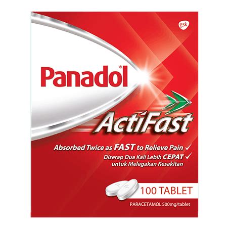 Panadol actifast caplets contain paracetamol which relieves pain and fever. Ini Perkara Penting Anda Perlu Tahu Tentang Panadol - Dewi ...