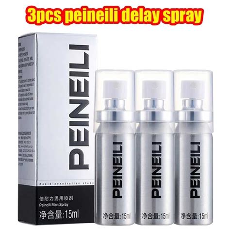 3pcs Peineili Sex Delay Spray For Men Male External Use Anti Premature
