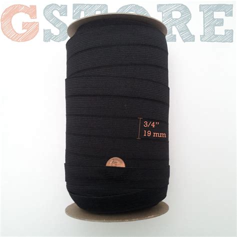 Knit fabric, children's fabric, swimsuit fabric, organic fabric, notions, and much more! 3/4" inch WHITE/BLACK knit elastic band 100, 24,12, 5 ...