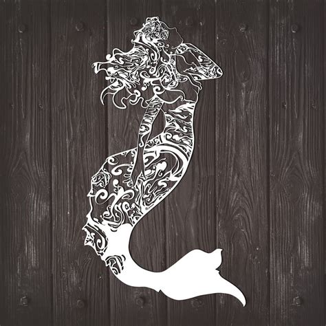Free Free 296 Mermaid Mandala Svg SVG PNG EPS DXF File
