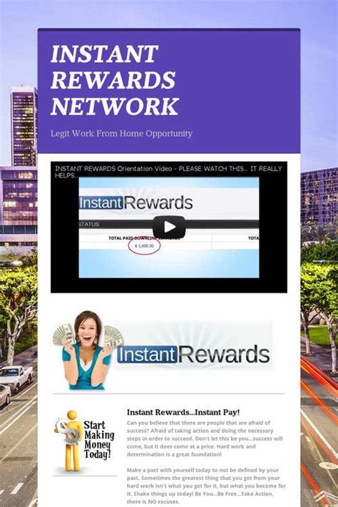 Instant Rewards Network Networking Online Careers Rewards