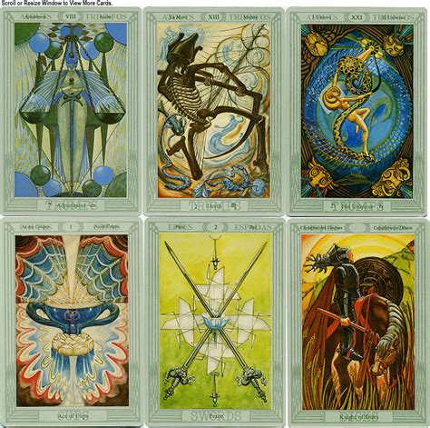 Aleister Crowley Tarot Deck Tarot Card Decks Tarot Deck Images