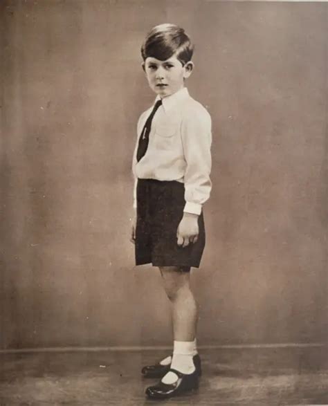 Prince King Charles Iii At Age 6 Birthday Original 1954 Iln ~145x10