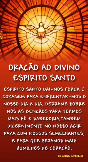 Um Simples Servo De Cristo Oração Ao Divino Espírito Santo