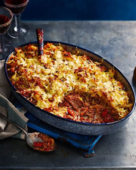 Therefore, when housewives bought their sunday meat they selected pieces large enough to. Shepherd's pie with garlicky kale mash recipe | delicious ...