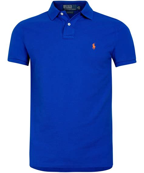 Lyst Polo Ralph Lauren Royal Blue Polo Shirt In Blue For Men