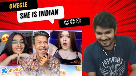 Omegle She Is Indian 😍 Ramesh Maity Reaction Youtube