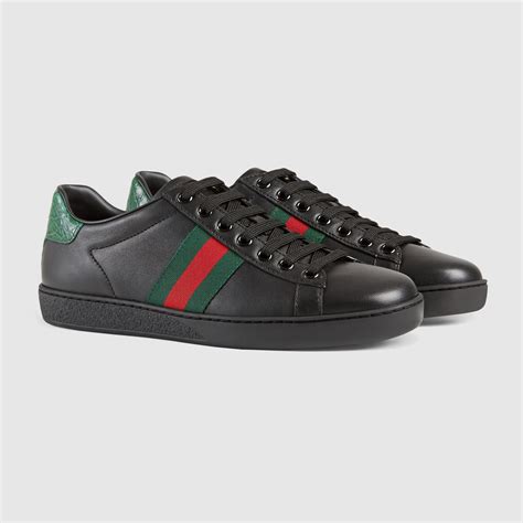 Ace Leather Low Top Sneaker Gucci Womens Sneakers 387993a38301183