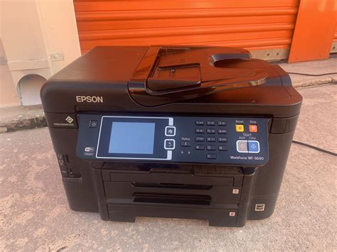 Epson Workforce Wf 3640 All In One Inkjet Printer C11cd16201 For Sale