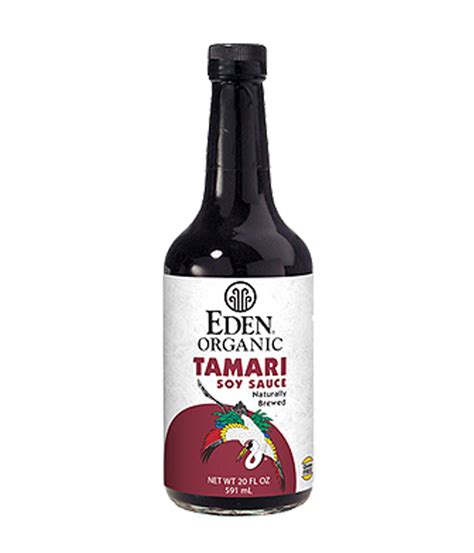 Eden Salsa Tamari Orgánica 592 Ml Orgánicos En Línea