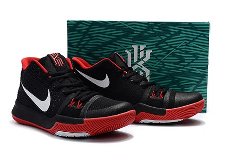 Kyrie irving is a creative force on and off the court. Cheap Nike Kyrie Irving 3 Shoes Black White Red