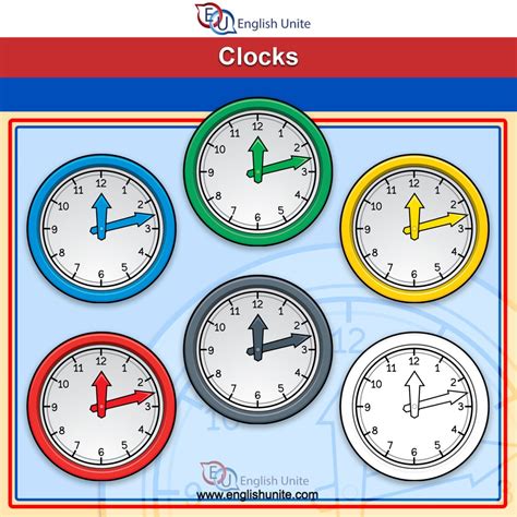 Clip Art Clocks Clock Hands Separate Teacha