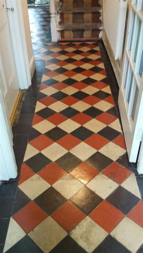 Since then, i've gotten tons of comments and emails on the painted tile floors. 110 Year Old Quarry Tiled Floor Cleaned and Sealed in ...