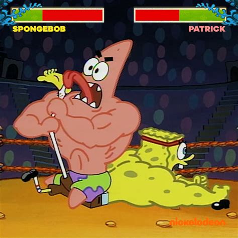 Nickelodeon Spongebob And Patrick Fight 🥊 Square Off