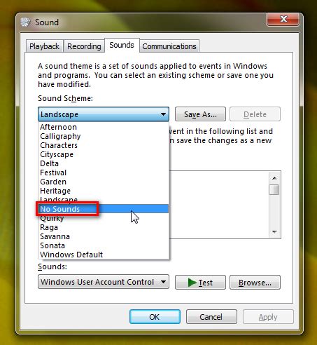 The sounds in this part of the website are for people working. How to change Windows 7 startup sounds and themes