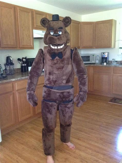 Fnaf Five Nights At Freddy S Freddy Fazbear Bear Mascot Costume Unisex