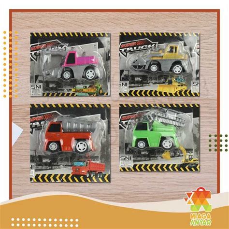 promo na mainan anak mobil mobilan mini pullback sport racing super truck poli buggy tamia
