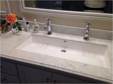 From bathroom sinks to mixer taps, our range is designed to suit the needs of your household. Bathroom Trough Sink Undermount Elegant Master Bathroom ...