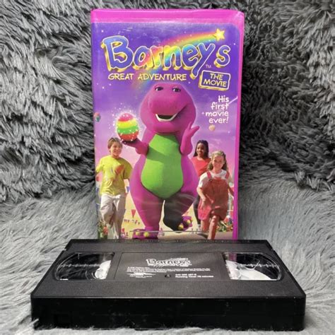 Barney Barneys Great Adventure The Movie Vhs 1998 Film De Dessin