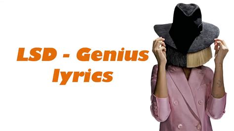 Lsd Genius Lyrics Youtube